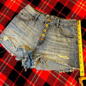 Vintage “Rewash” Size 3 women’s shorts; Super High Rise Wedge Vintage Reunion